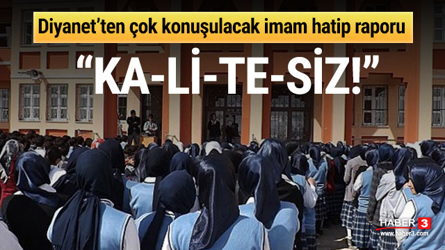 Diyanet, imam hatipleri ''kalitesiz'' ilan etti