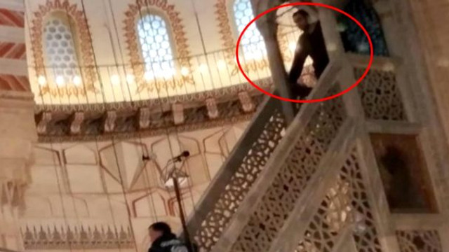 Cuma namazı öncesi Selimiye'de hareketli dakikalar