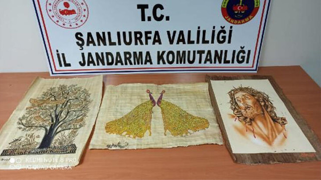 Şanlıurfa'da tarihi eser kaçakçılığına gözaltı