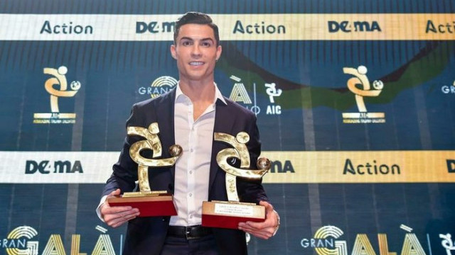 Serie A'da yılın en iyi futbolcusu Ronaldo