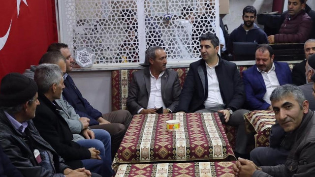 Başkan Gökhan Yüksel'den yangından etkilenen aile ile bir araya geldi