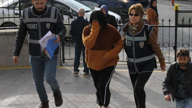 Fuhuş yaptırdığı iddia edilen kadın tutuklandı !