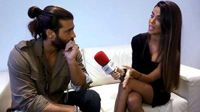 Can Yaman İspanyol muhabirle flört etmeye çalıştı