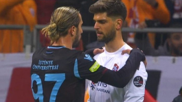 Yusuf Yazıcı, penaltı öncesi Arda Akbulut'u teselli etti