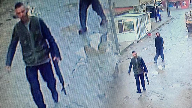 Cinayetten önce tüfekle sokaklarda dolaşmış