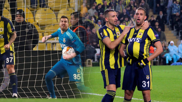 Slimani attı, Harun tuttu, F.Bahçe avantajı kaptı!
