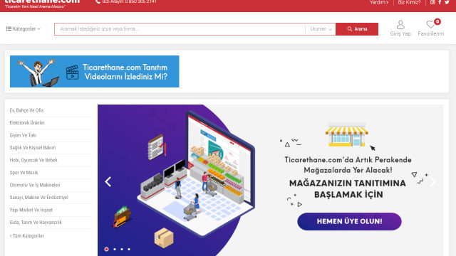 Turkiye Deki Tum Ureticiler Tek Cati Altinda Ticarethane Com Da Guncel