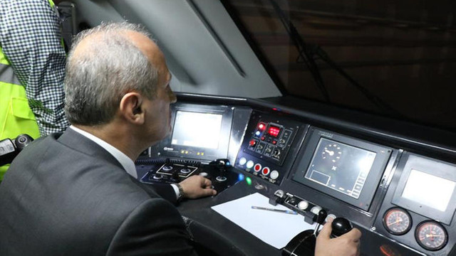 YHT ilk kez Avrupa Yakası'na geçti !