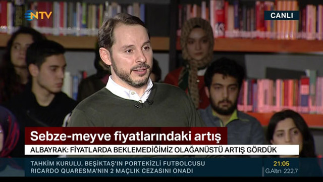 Bakan Albayrak'tan ucuz sebze-meyve açıklaması