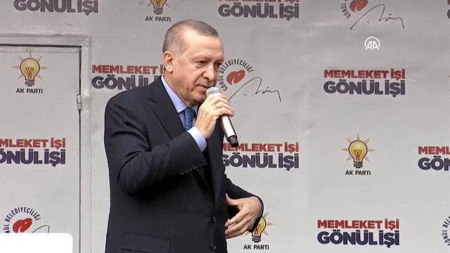 Erdoğan: Domatese bibere sarılmış durumdalar