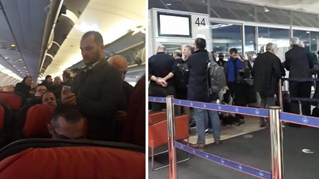 THY uçağı kalkışta arıza yaptı, yolcular isyan etti