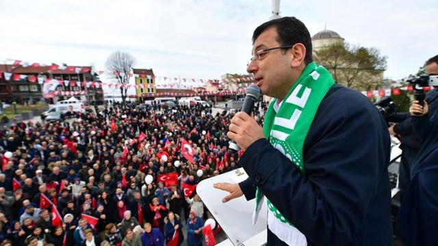 Ekrem İmamoğlu: ''Gelin yakama yapışın''