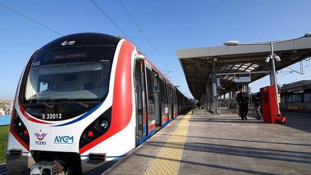 Marmaray'dan ilk uluslararası tren geçti