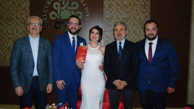 Aykut Kocaman Seda Erciş - Esat Soydabircan nikah şahitliğini yaptı