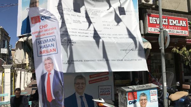 Belediye başkan adayından ilginç afiş