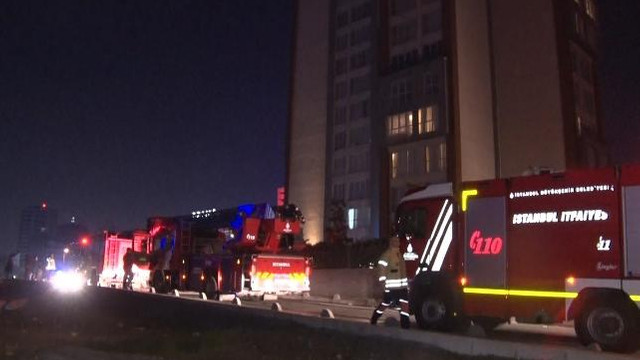 İstanbul'da lüks rezidans'ta yangın: 150 kişi tahliye edildi