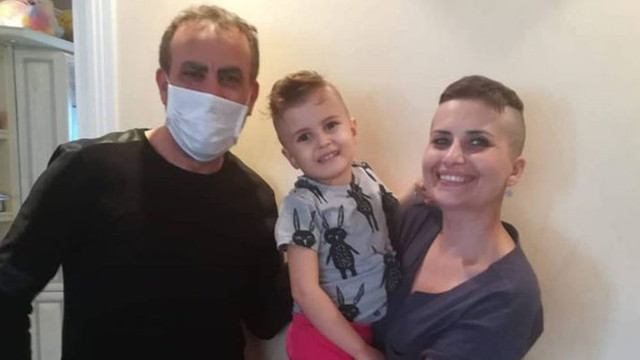 Haluk Levent'ten minik Öykü'ye hastanede sürpriz