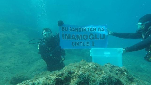 Mazbata için dalış yaptılar