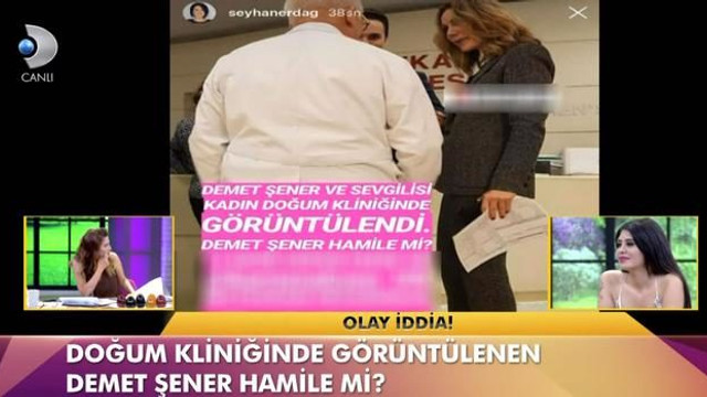 Demet Şener Cenk Küpeli'den hamile mi?