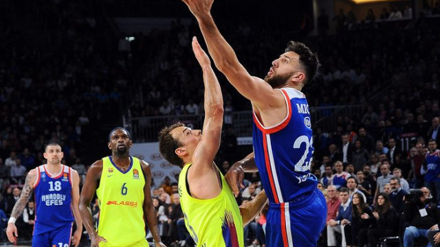 THY Euroleague'de play-off turunda ilk maçların MVP'si Vasilije Micic