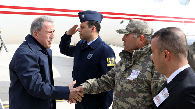 Bakan Akar ve komutanlar sıfır noktasında