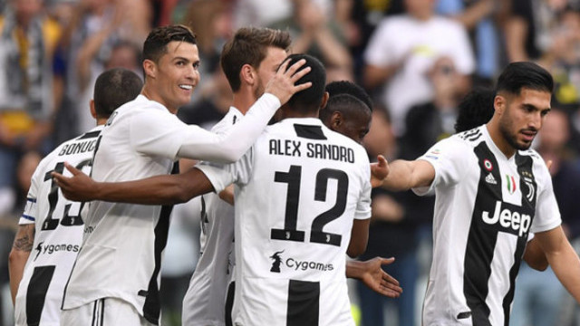 Juventus üst üste 8. kez şampiyon! Ronaldo tarihe geçti