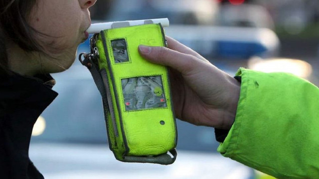 Polisin alkolmetresi davalık oldu !