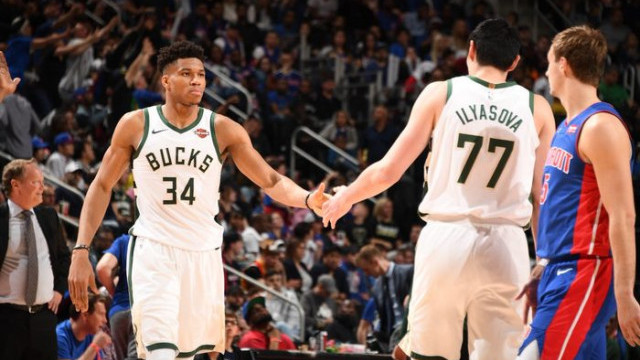 Detroit Pistons 104 - 127 Milwaukee Bucks
