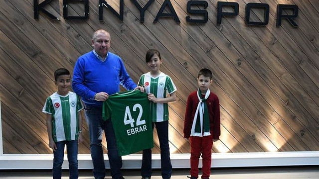 Konyaspor'un çocuk başkanından Aykut Kocaman sözü