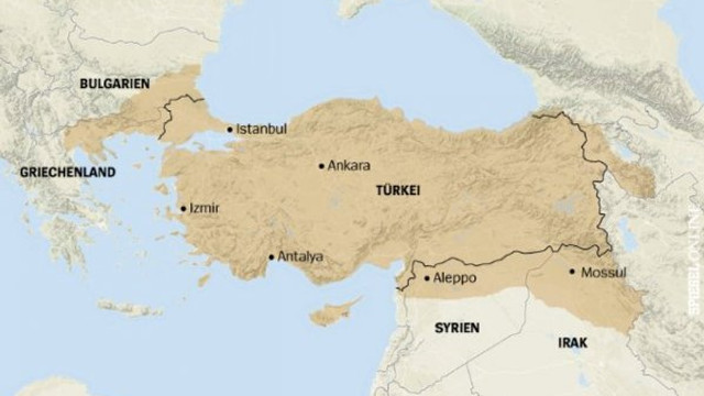 Der Spiegel'den skandal Türkiye haritası