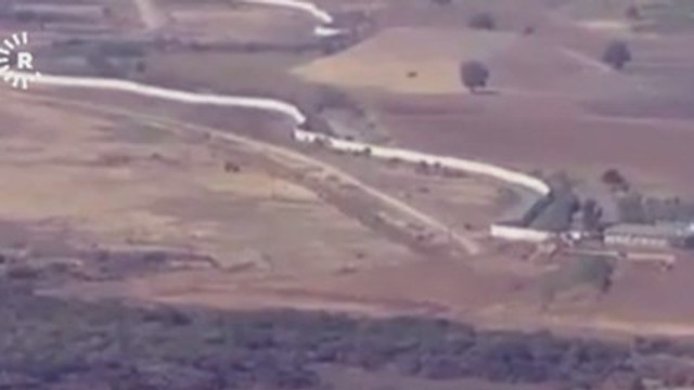 Türkiye'nin Suriye sınırları içerisinde duvar ördüğü iddia edildi