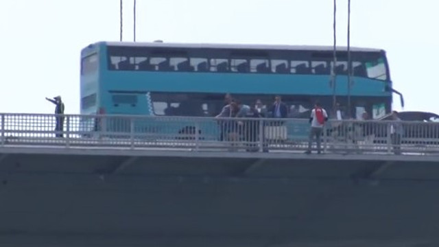 15 Temmuz Köprüsü'nde intihar girişimi