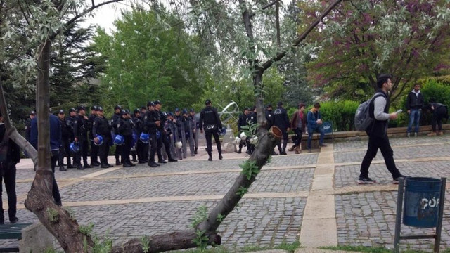 ODTÜ Onur Yürüyüşü'ne polis müdahalesi: 17 kişi gözaltında