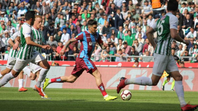 Konyaspor 2 - 2 Trabzonspor (Süper Lig puan durumu)