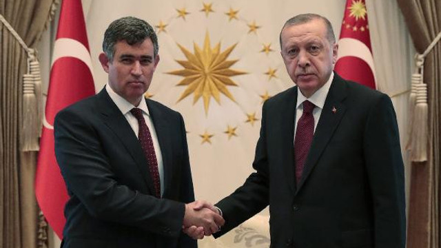 TBB Başkanı Metin Feyzioğlu Beştepe'de