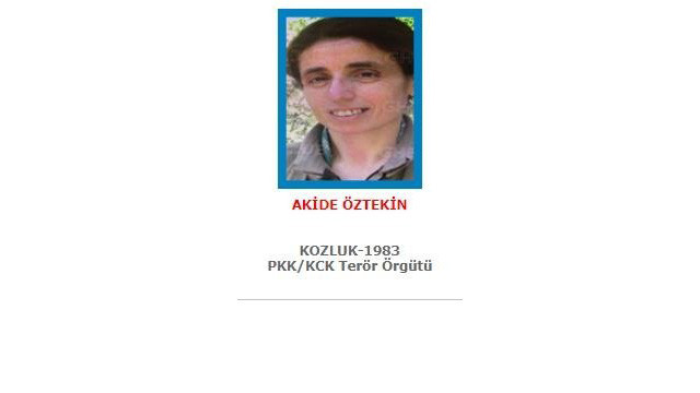Mavi kategoride aranan terörist öldürüldü