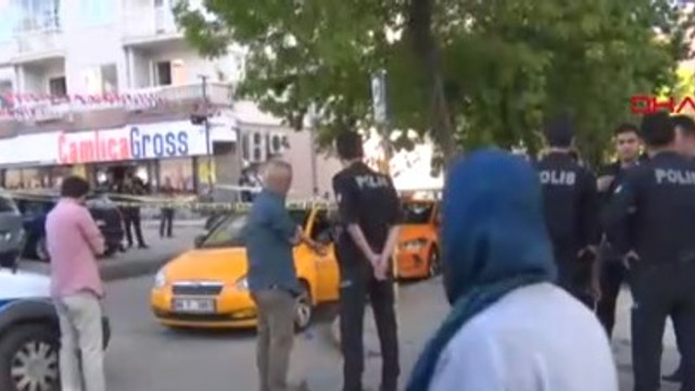 Ankara taksi durağında dehşet !