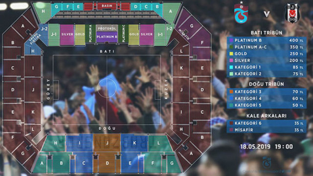 Trabzonspor - Beşiktaş maçının biletleri satışa çıktı