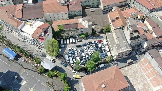 İstanbul'un ''Pembe Köşk'ü otopark oldu
