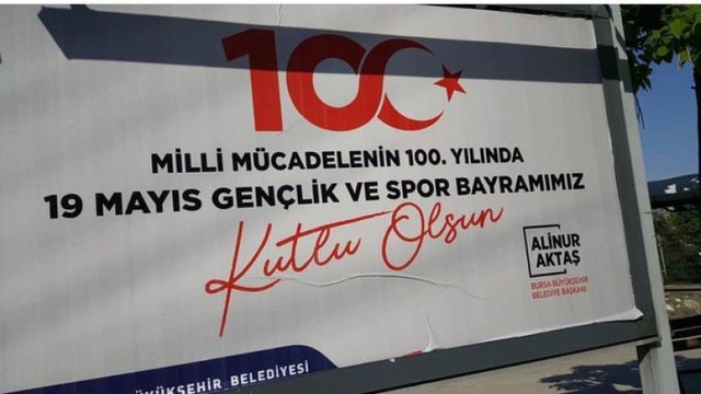 AK Partili belediyeden skandal afişe komik savunma