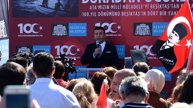 Beşiktaş Belediyesi'nden bağımsızlığımızın 100. yılında ilk adım yürüyüşü