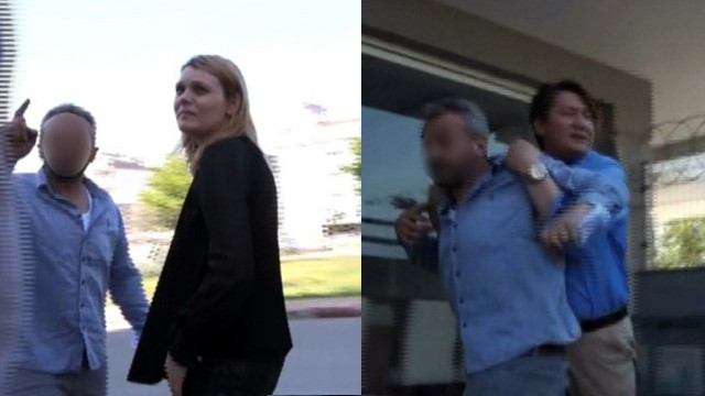 Esra Erol'un ekibine canlı yayında saldırı