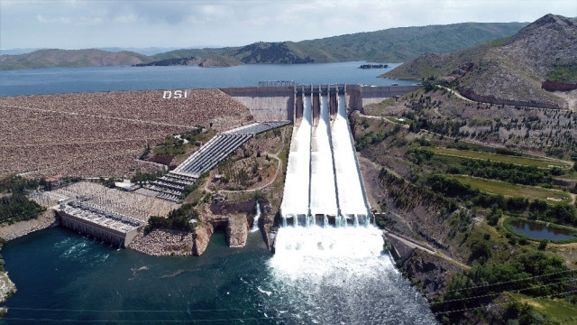 Keban Barajı’nda 15 yıl sonra bir ilk !