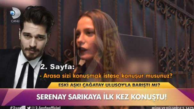 Serenay Sarıkaya aşk iddialarına yanıt verdi