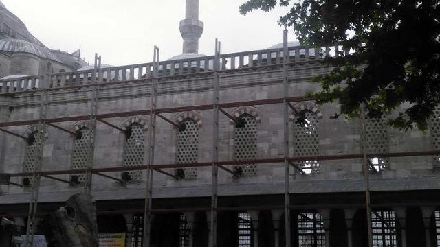 Sultanahmet Camisi restorasyonunda skandal