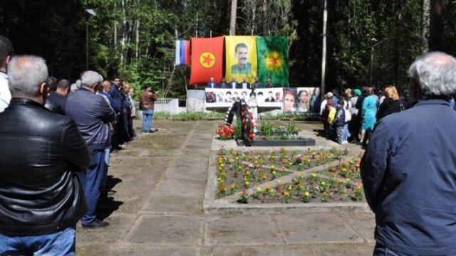 Moskova'da PKK anması !