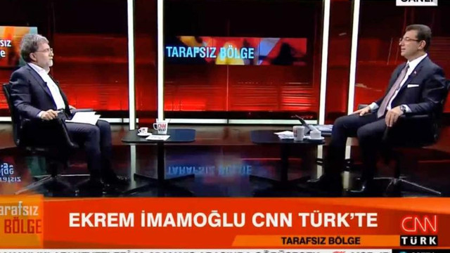 CNN Türk'ten Ekrem İmamoğlu açıklaması