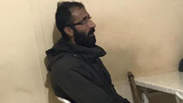Teröristin yakalandıktan sonra çekilen ilk fotoğrafı...