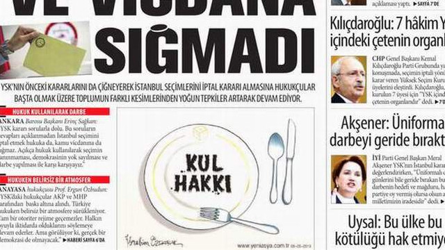 Nurculardan AK Parti'yi karıştıracak karikatür