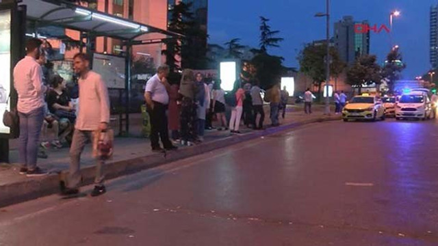 Beşiktaş'ta otomobilden para saçıldı